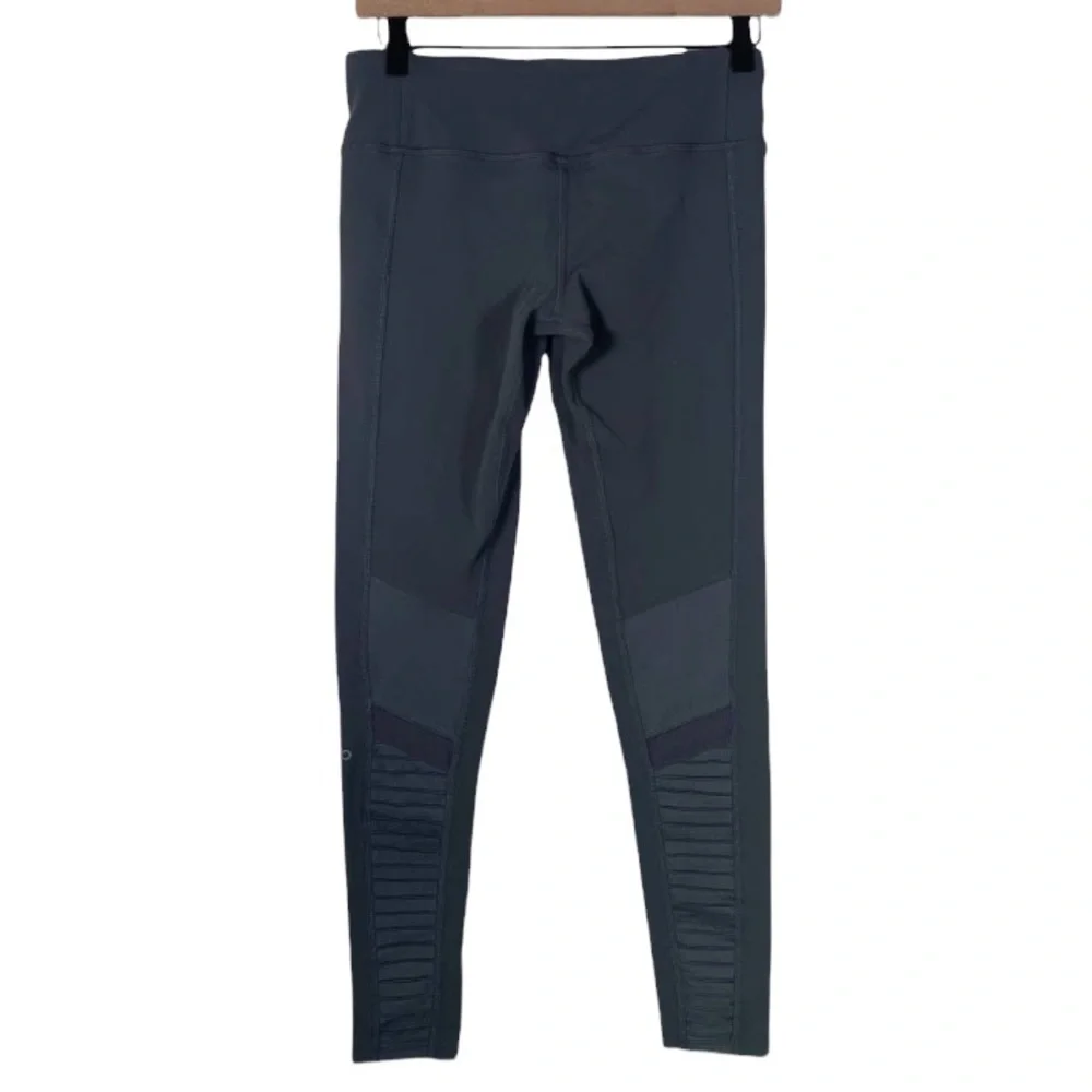 Alo moto yoga mesh panel leggings size XS